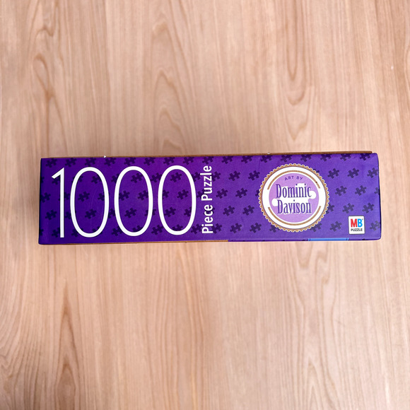 Spring Lake Cottage Dominic Davison 1000 pc Jigsaw Puzzle 20" X 27" NEW SEALED - Picture 2 of 8